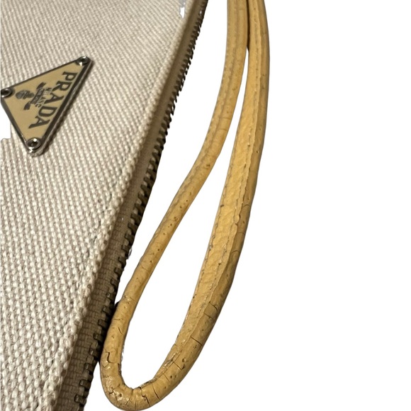 2010s Prada Canvas Clutch - Picture 11 of 12